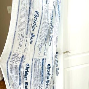 Christian Newspaper Scarf